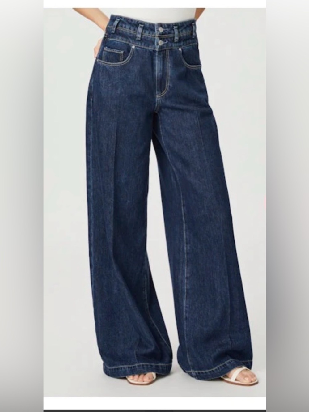 New PAGE  portia double waistband jeans ( enzo distressed) SIZE 29 $259 - Picture 5 of 7